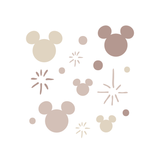 Mickey Sparkle Fabric Decal