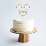 Mickey Motif Outline Cake Topper