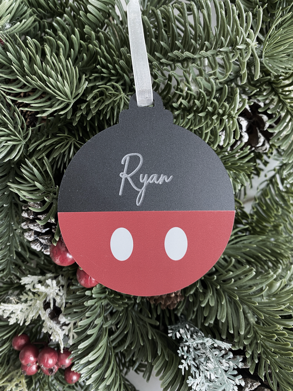 Mickey Round Ornament
