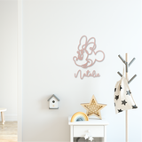Minnie Line Art Plaque