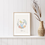 Disney's Princess Watercolour Poster