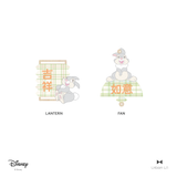 Pastel Plaid Thumper Ornament