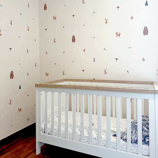 Forest Animals Fabric Decal by Little Boo x Urban Li'l