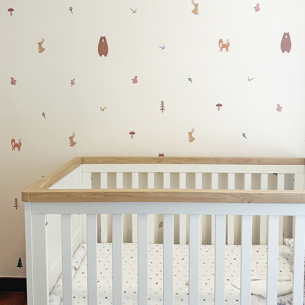 Forest Animals Fabric Decal by Little Boo x Urban Li'l