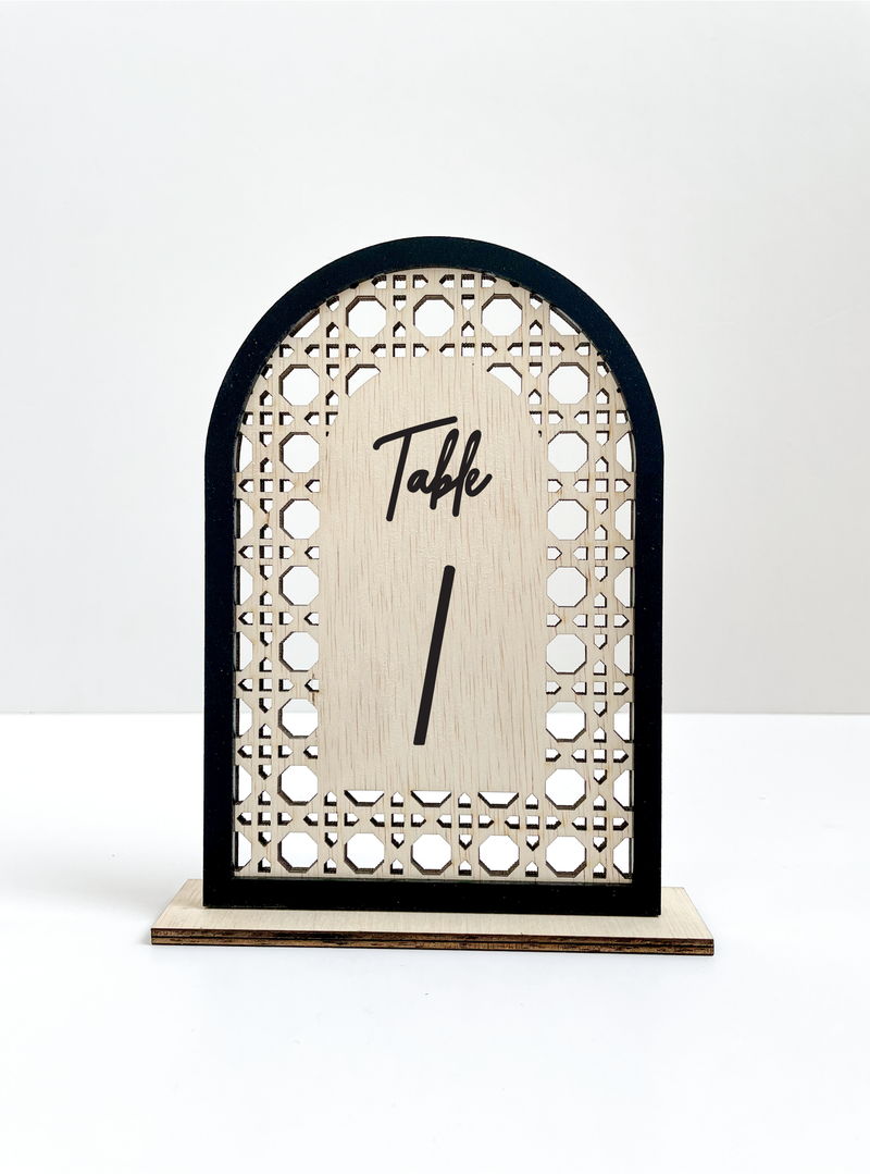 Rattan Dome Standee