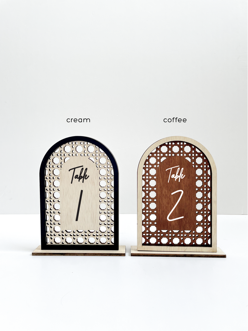 Rattan Dome Standee