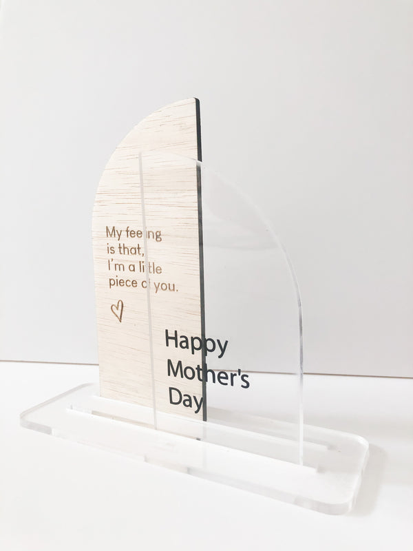 Mother's Day Standing Note - Dome