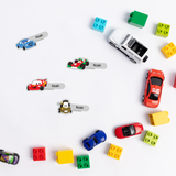 Pixar Car-toons Name Stickers