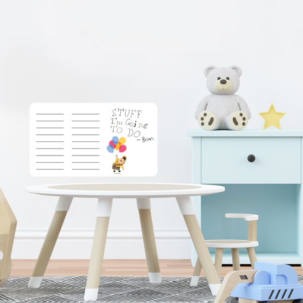 Pixar To Do List Dry Erase Sticker