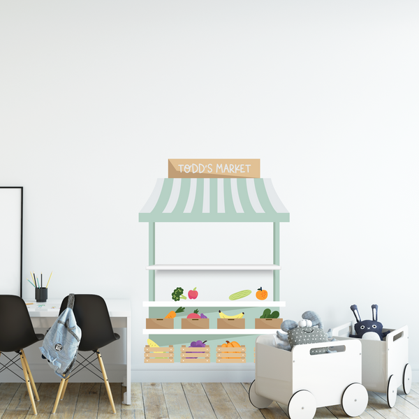 My Food Stand Playroom Fabric Decal by Styledbypt x Urban Li'l