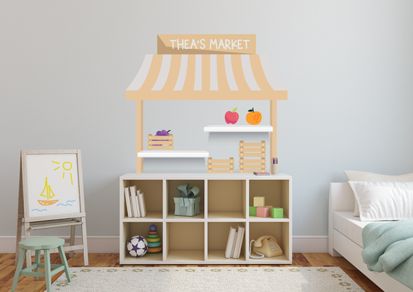 My Food Stand Playroom Fabric Decal by Styledbypt x Urban Li'l