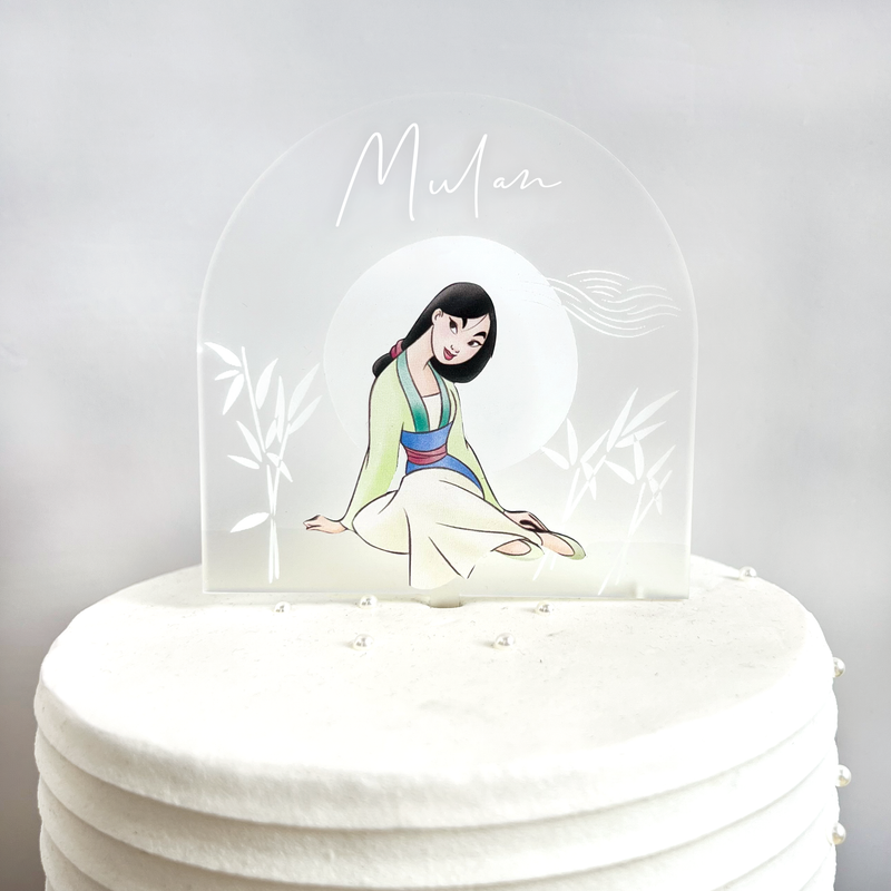 Disney Princesses & Queens Dome Cake Topper