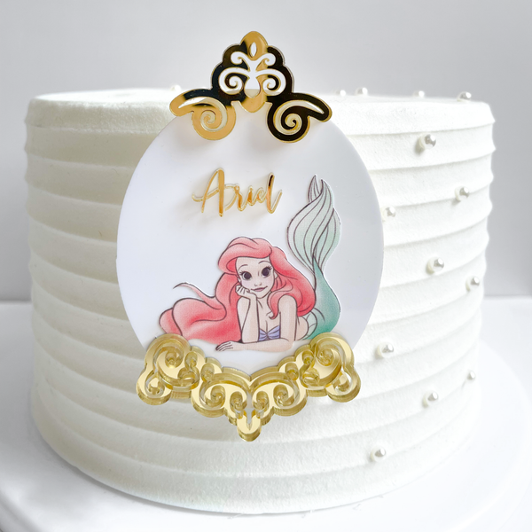 Disney Princesses & Queens Cake Tag