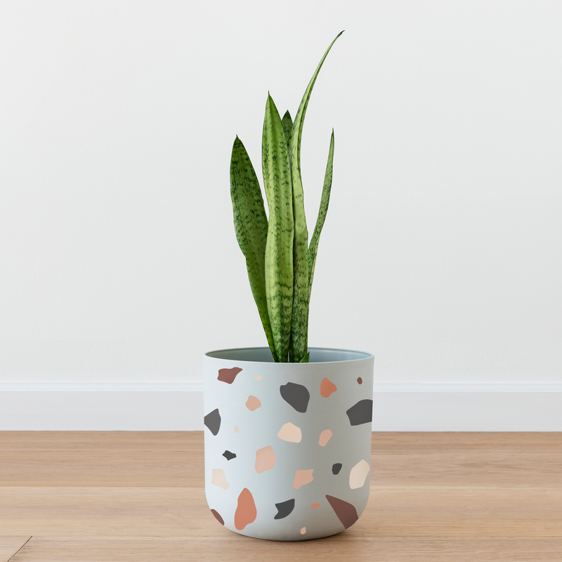 Terrazzo Plant Pot Fabric Decal