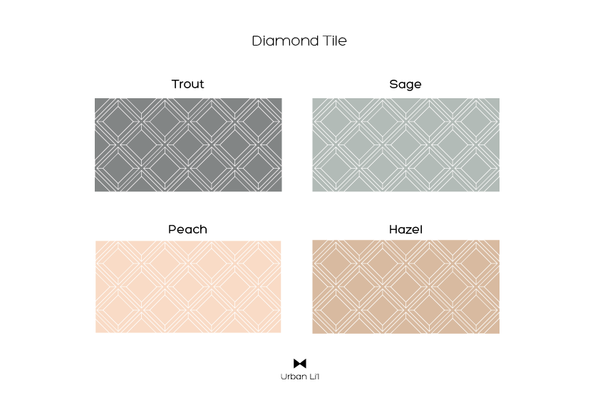 Diamond Tile Kitchen Backsplash by Styledbypt x Urban Li'l