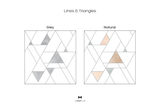 Lines & Triangles Kitchen Backsplash by Styledbypt x Urban Li'l