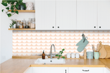 Scallop Waves Kitchen Backsplash by Styledbypt x Urban Li'l