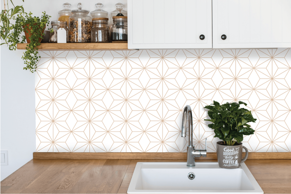 Starburst Kitchen Backsplash by Styledbypt x Urban Li'l