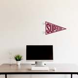 Father's Day Pennant Fabric Decal