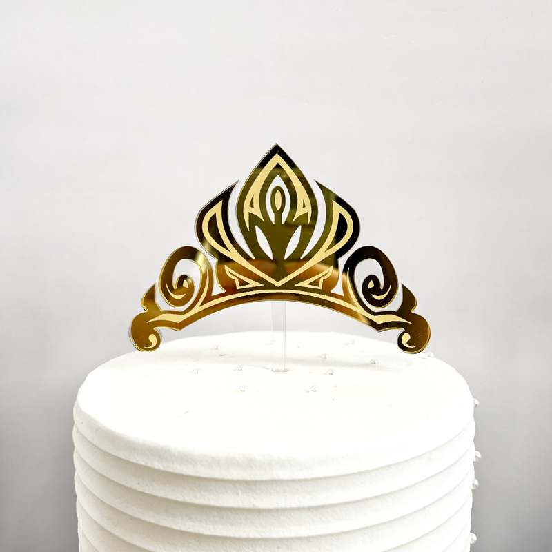 Disney Princesses & Queens Tiara Cake Topper