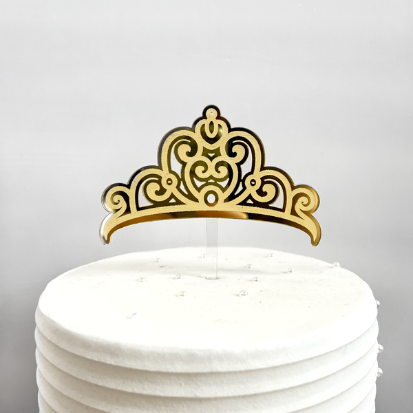 Disney Princesses & Queens Tiara Cake Topper