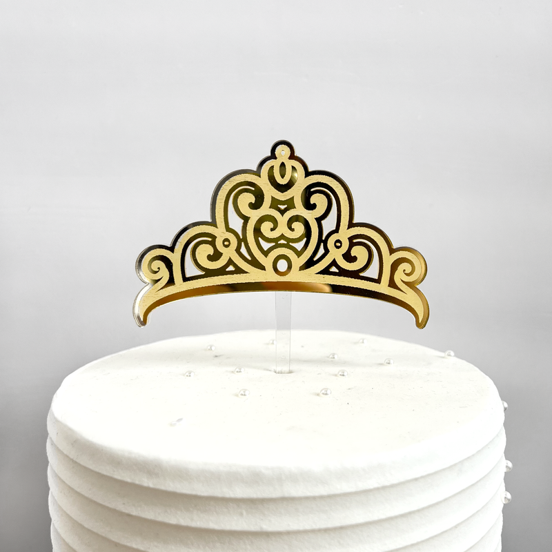 Disney Princesses & Queens Tiara Cake Topper