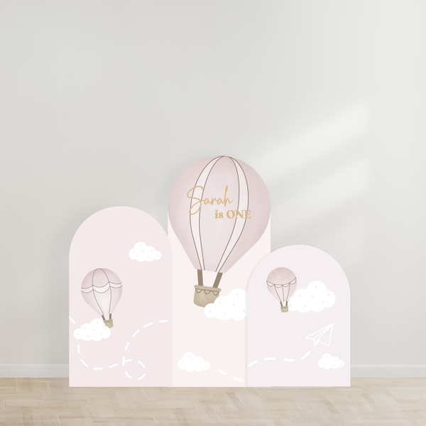 Trio Dome Party Backdrop Board -Up Up & Away