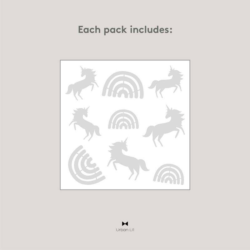 Unicorn Suncatcher Decal