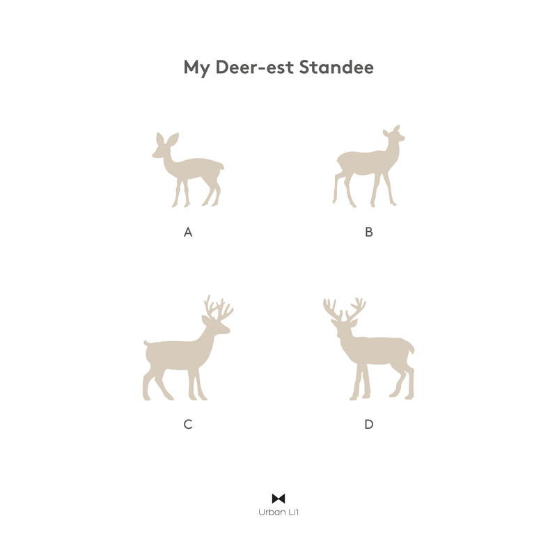 My Deer-est Family Standee