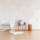 Vintage Planes Fabric Decal