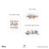 Winnie The Pooh & Friends Whimsical Notes Poster
