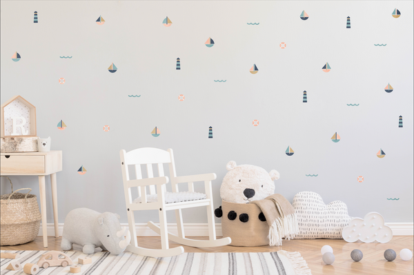 Ahoy There! Fabric Decal by Houseofchais x Urban Li'l