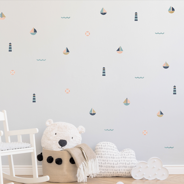 Ahoy There! Fabric Decal by Houseofchais x Urban Li'l