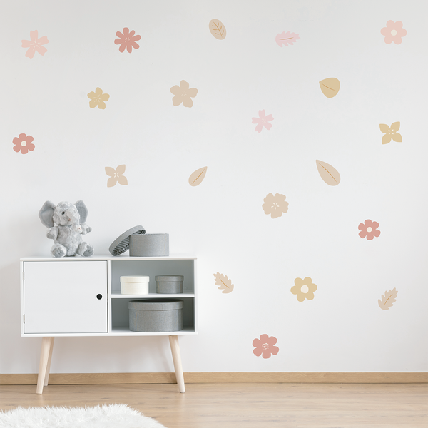 Autumn Flowers Fabric Decal by Styledbypt x Urban Li'l