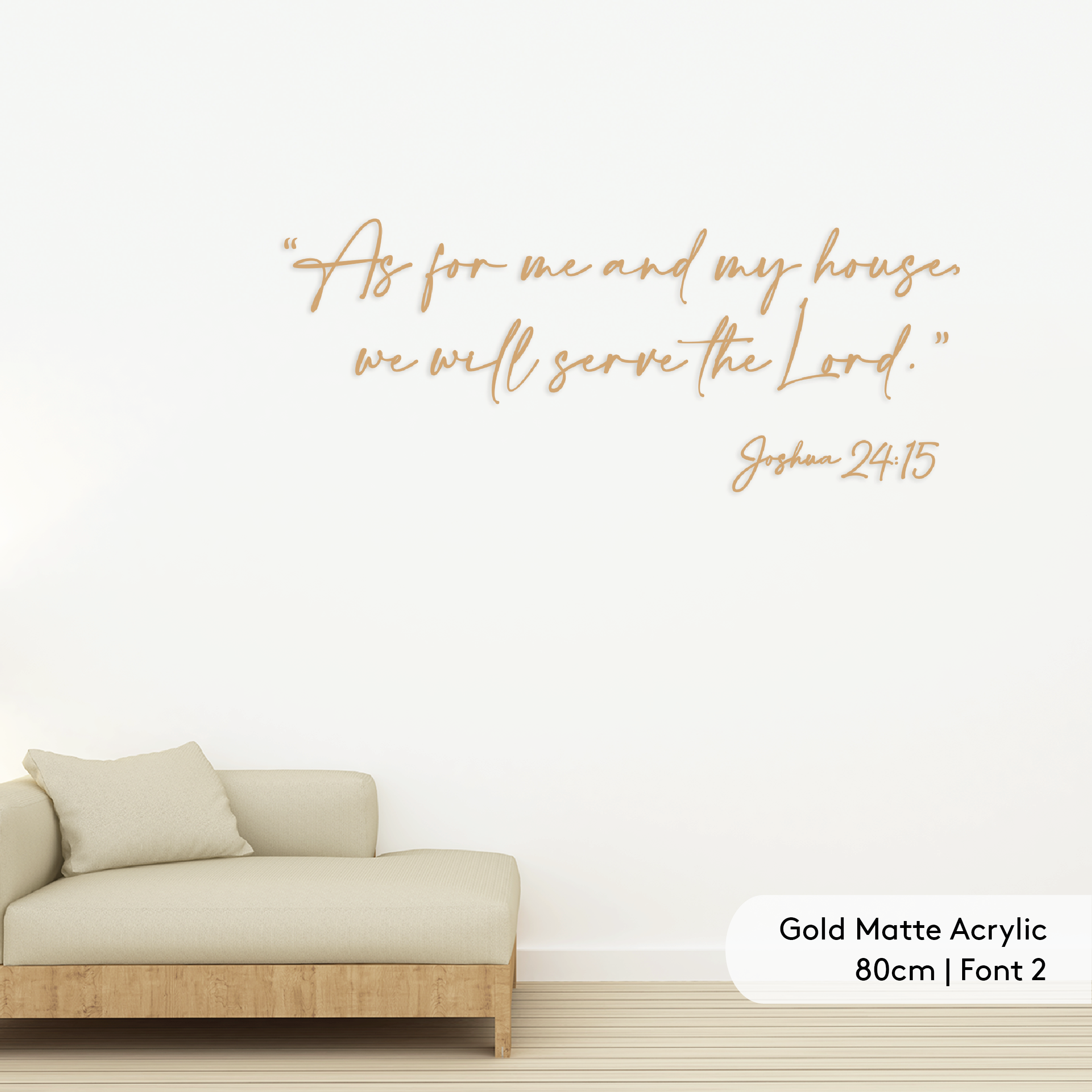 Urban Li'l Custom Bible Verse Signage