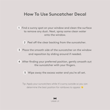 Peter Pan Suncatcher Decal