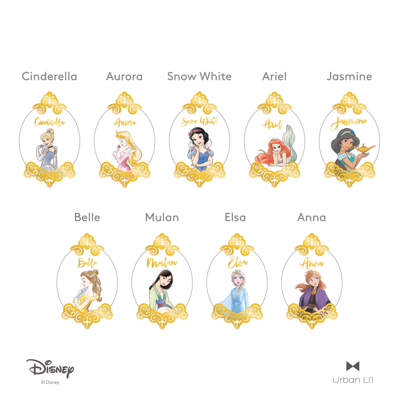 Disney Princesses & Queens Cake Tag