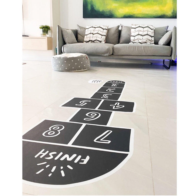 Hopscotch Floor Fabric Decal