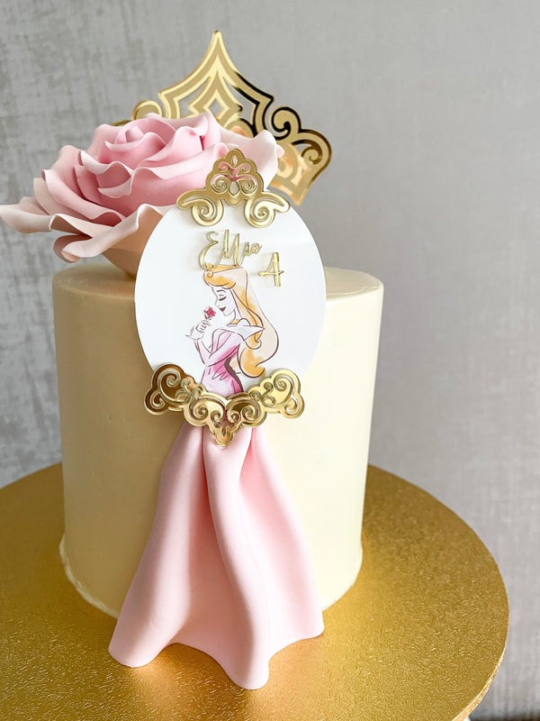 Disney Princesses & Queens Cake Tag