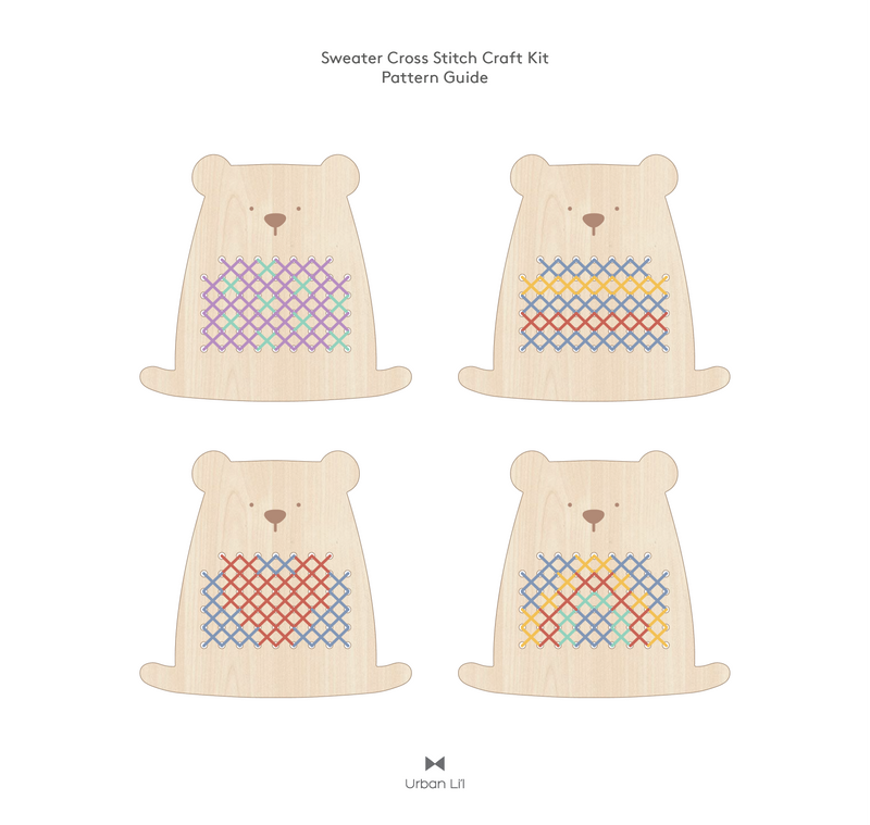 Sweater Cross Stitch Craft Kit