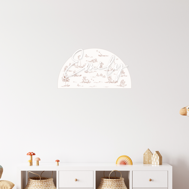 Disney's Princess Name Arch Plaque