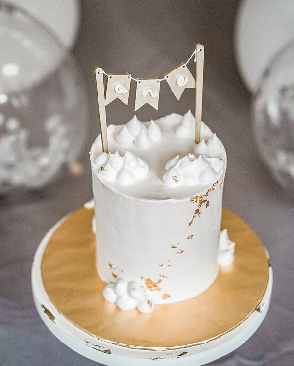 Bunting Cake Topper