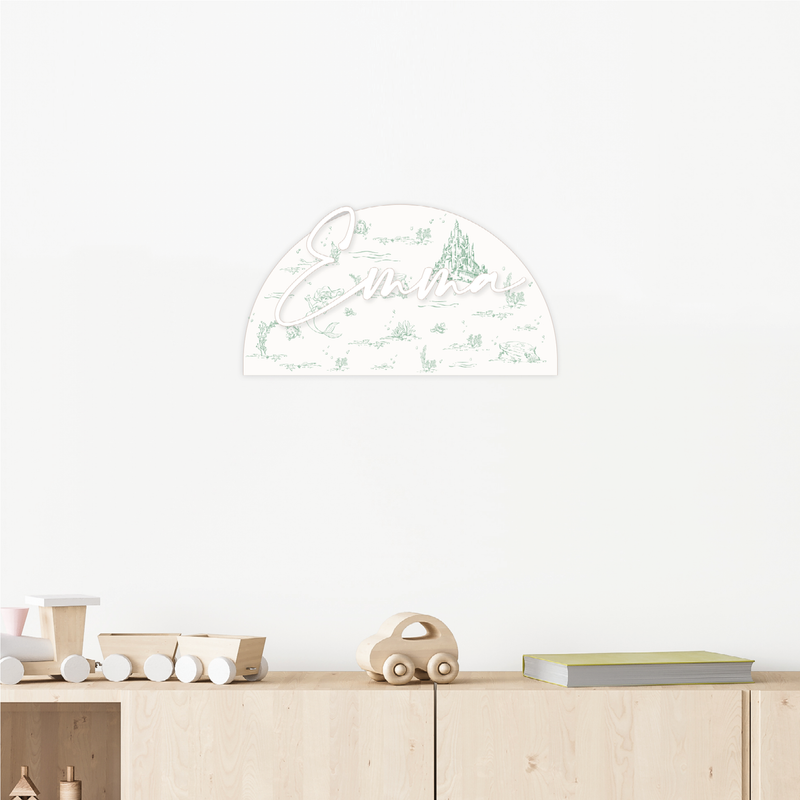 Disney's Princess Name Arch Plaque
