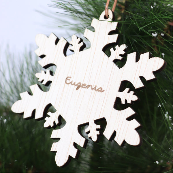 Christmas Ornament -Good Ol' Snowflake - Urban Li'l