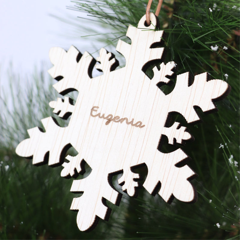 Christmas Ornament -Good Ol' Snowflake - Urban Li'l